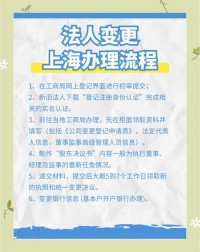 法人的法定代表人变更时，应如何办理相关手续？（考点：法人法定代表人变更手续）